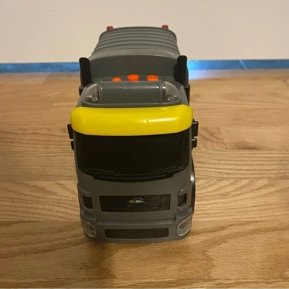 Garbage Truck Toy State Industrial City Service Fleet Button Noise